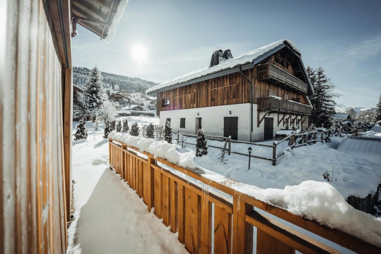 Nards Furnished Chalet Villa Praz-sur-Arly Esterno foto