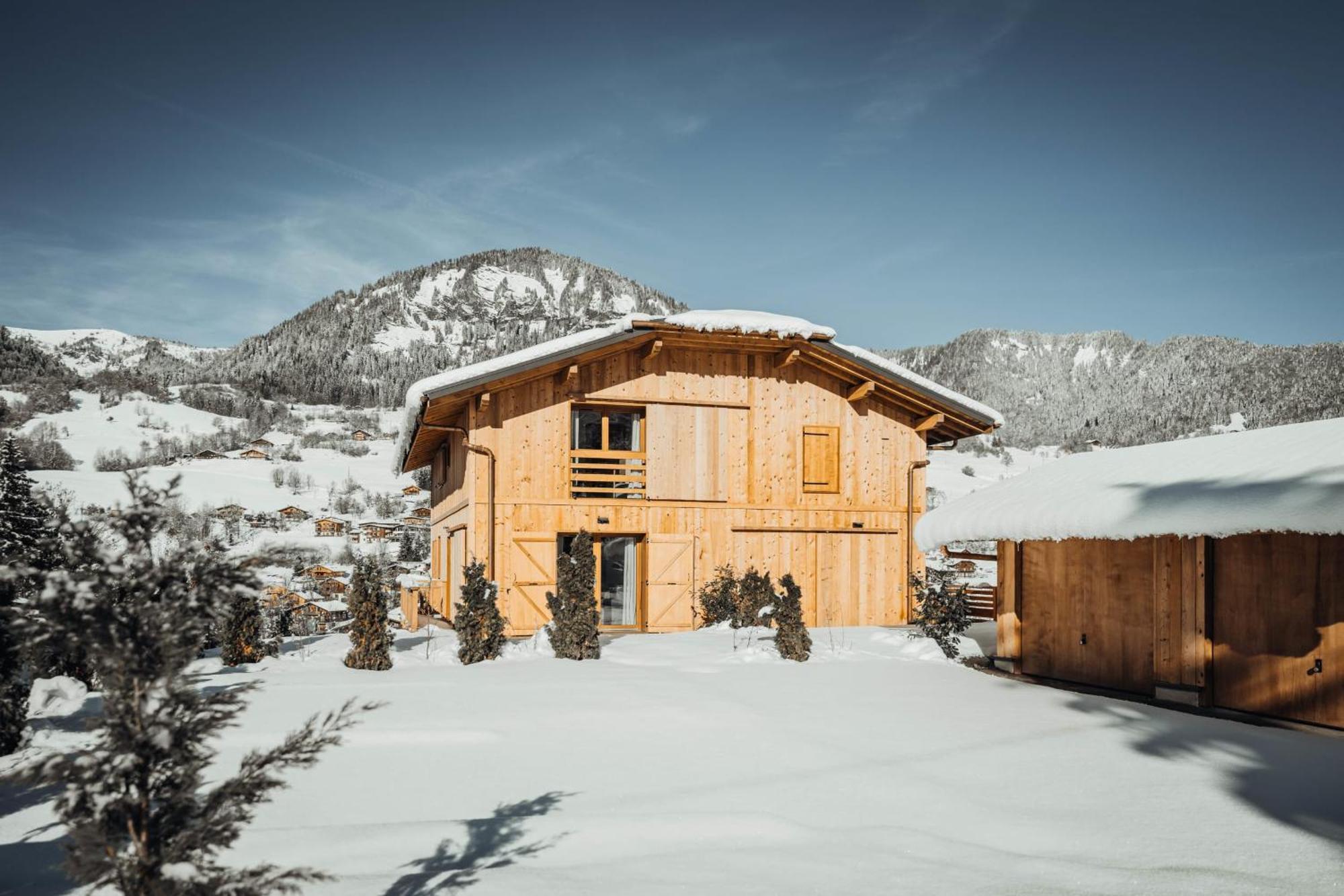 Nards Furnished Chalet Villa Praz-sur-Arly Esterno foto